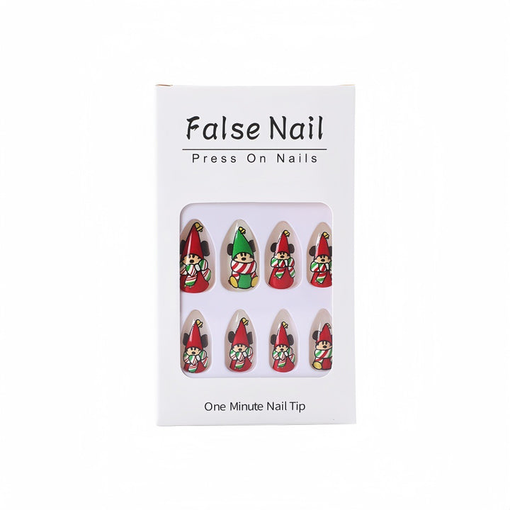 Kreative Weihnachts-Nagelkunst Karnz