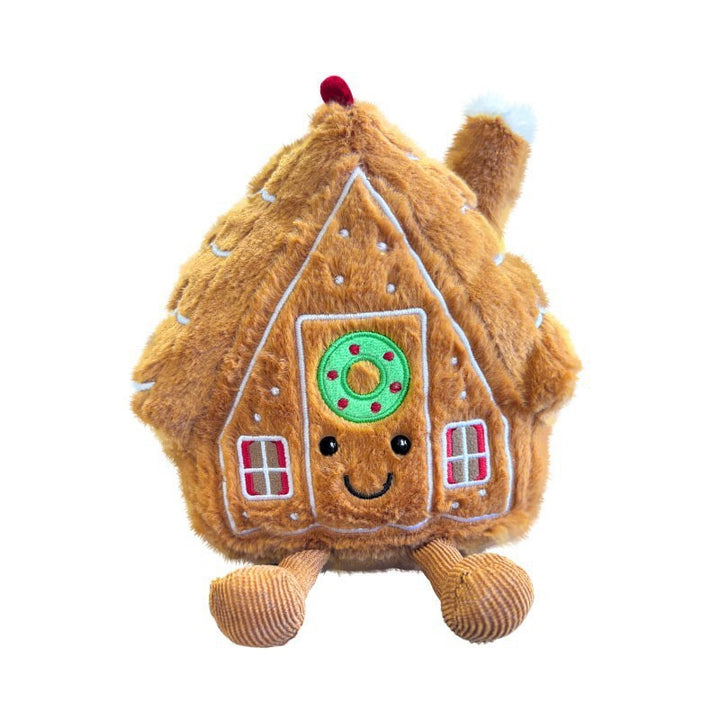 Plüsch-Palmenbaum-Charakter Sitzende Softtoy mit gesticktem Gesicht und Cord-Beinen Karnz