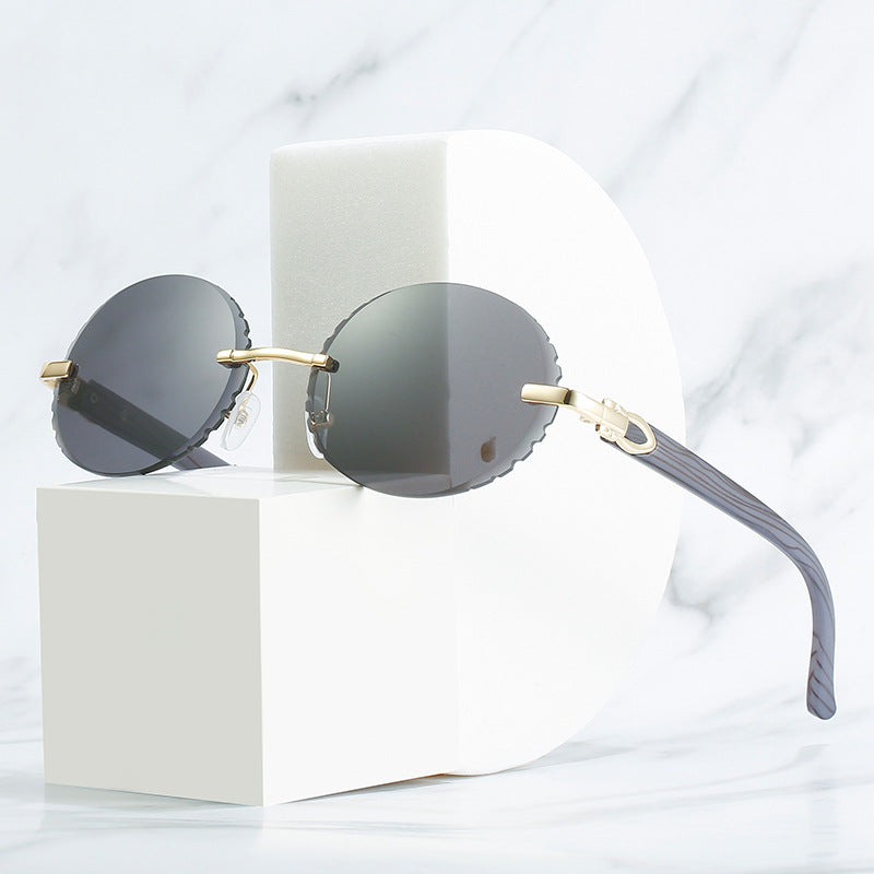 Runde Rahmen Mode Sonnenbrille Karnz