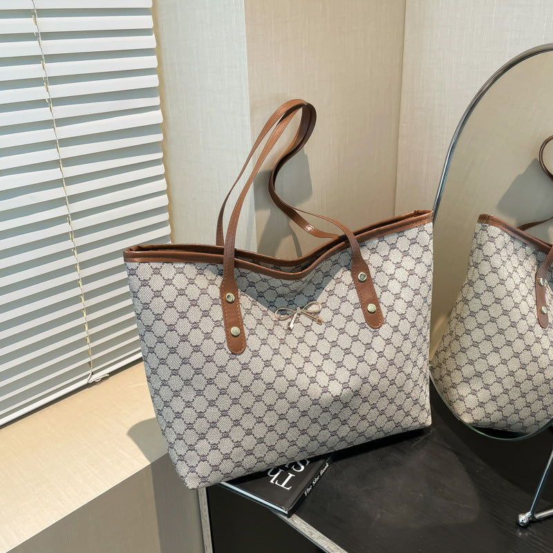 WoStylish Strukturierte Tote Bag Karnz