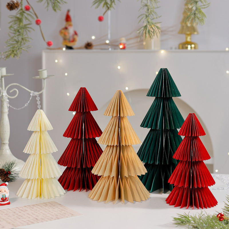 Dekorative Papier Weihnachtsbaum Karnz