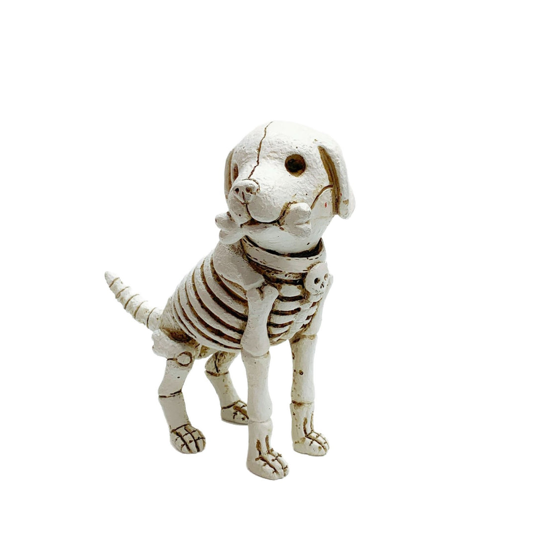 Dekorative Hundeskelettfigur Karnz