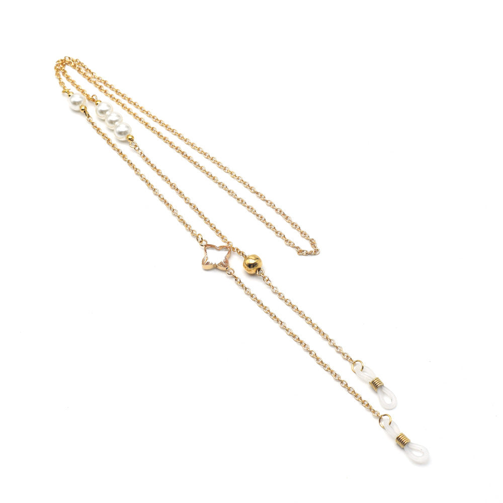 Verstellbare Eleganz Brillekette Karnz