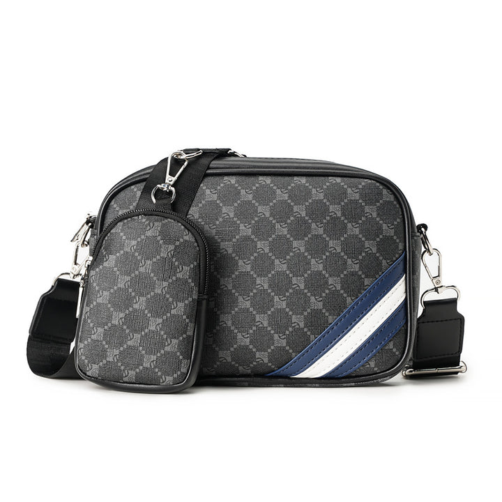 Multifunktionale Crossbody-Tasche mit Abnehmbarer Klein-Tasche Karnz