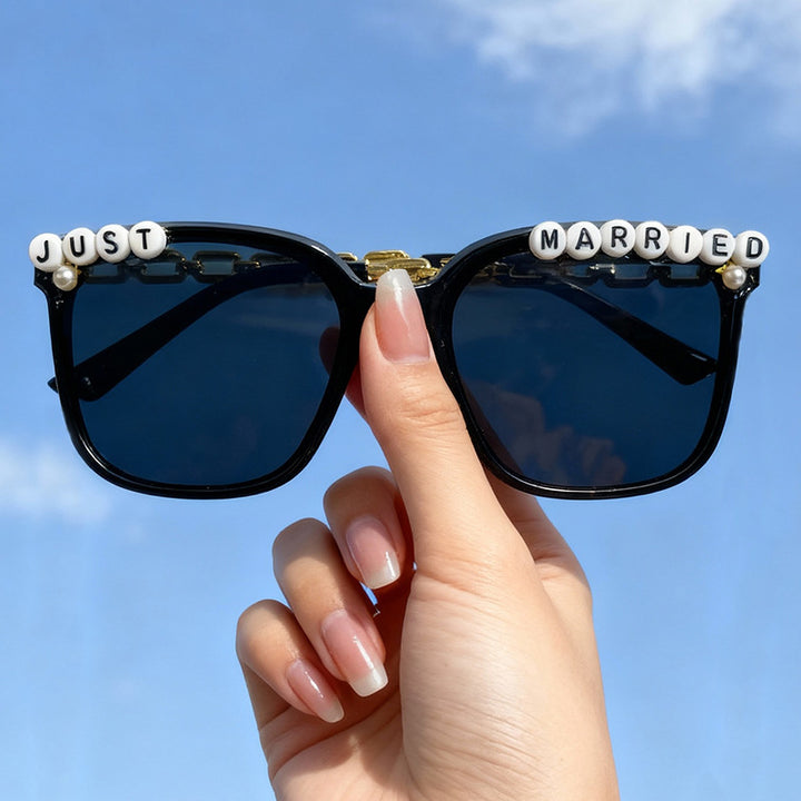 Modische Hochzeits-Themen Sonnenbrille Karnz