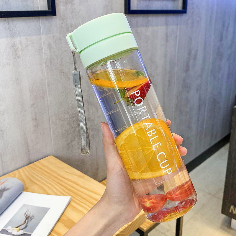 Damen Trinkflasche mit innovativem Deckel Karnz