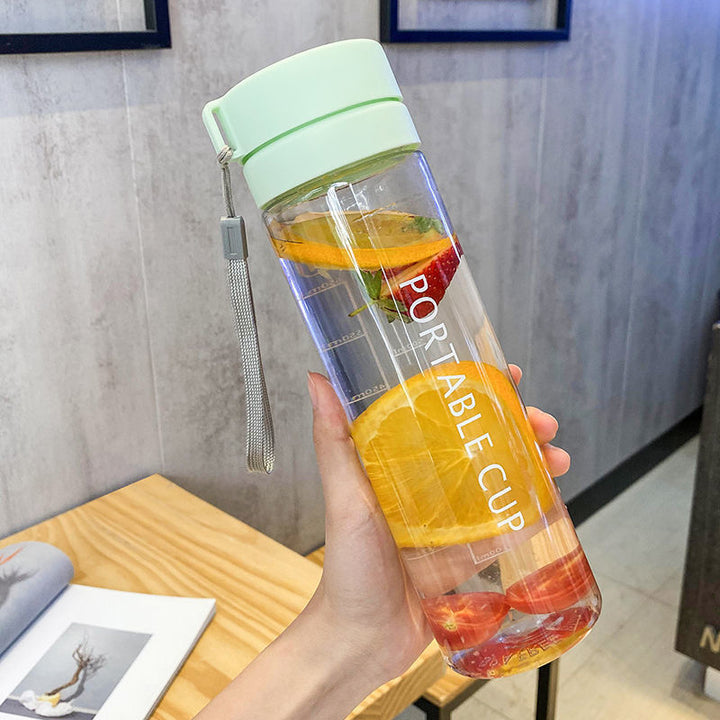 Damen Trinkflasche mit innovativem Deckel Karnz