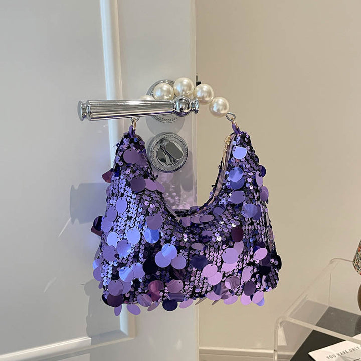 WoChic Glitzernde Abendhandtasche Karnz