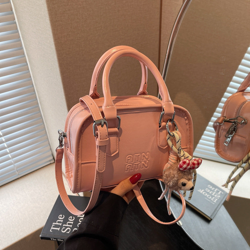 Stylishe Strukturierte Handtasche Karnz