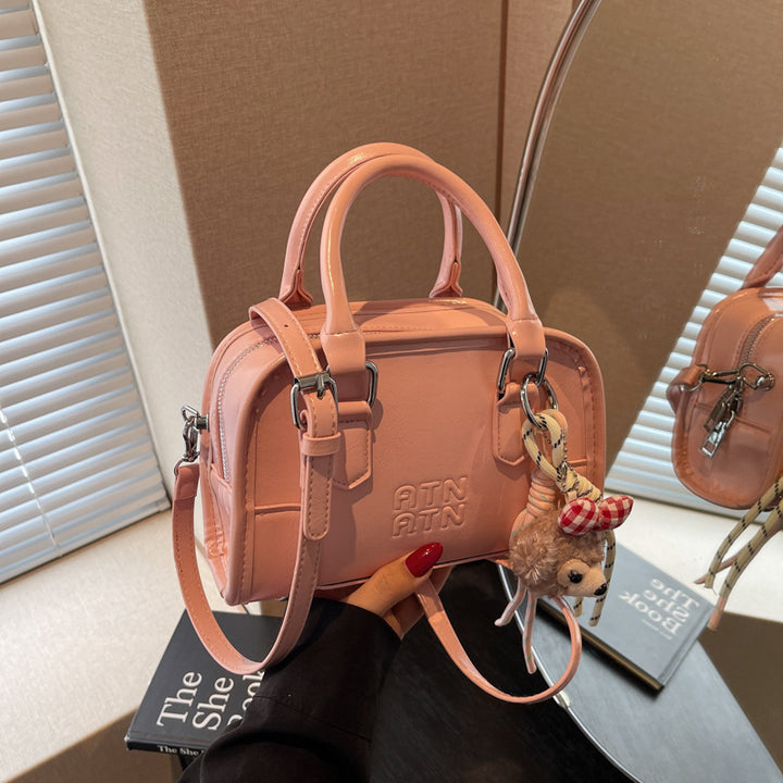 Stylishe Strukturierte Handtasche Karnz