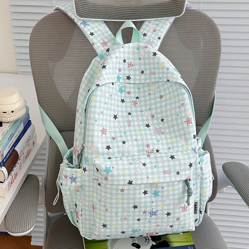Niedlicher Sternen Druck Rucksack