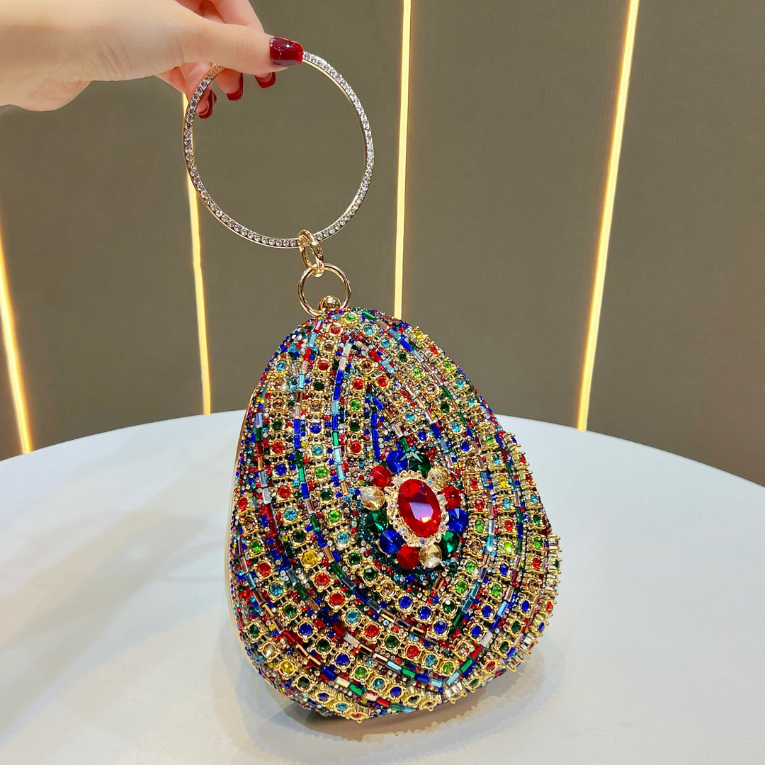 Dekorative Rhinestone Handtasche zum Halten
