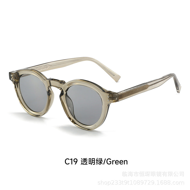 Damen modische Sonnenbrille im modernen Ovaldesign Karnz