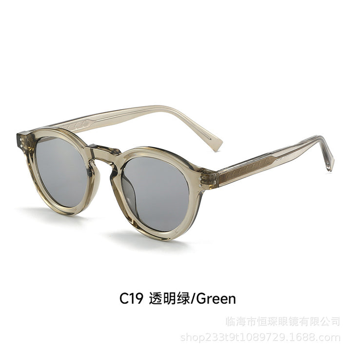 Damen modische Sonnenbrille im modernen Ovaldesign Karnz