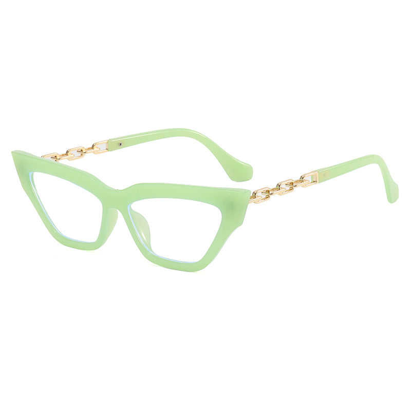 Damen Trendige Sonnenbrille mit exklusiven Kettendetails Karnz