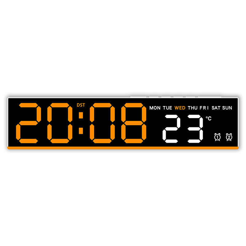 Digitaler Wecker mit großem LED-Display und Temperaturanzeige Karnz