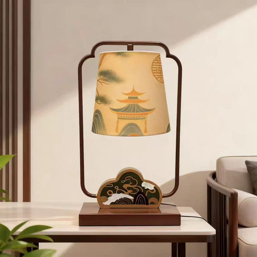 Künstlerische Schreibtischlampe