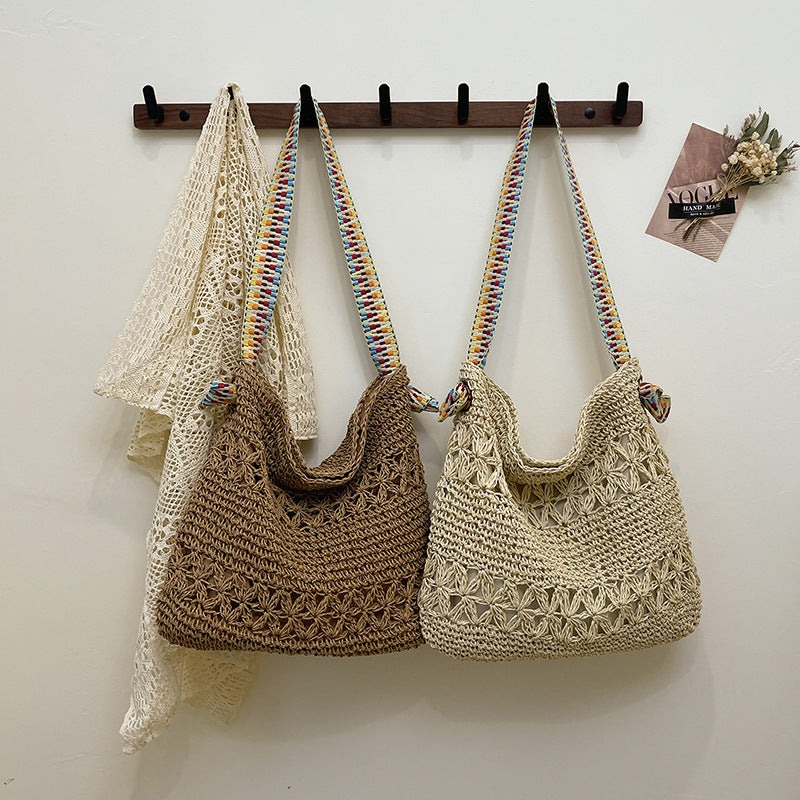 Handgefertigte Boho Chic Häkel Tasche Karnz