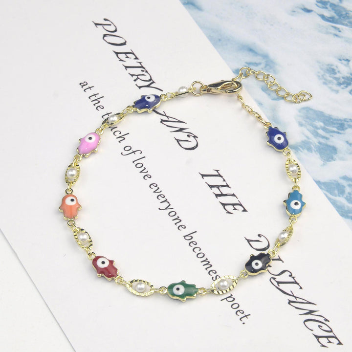 Elegante Perlenkette Karnz