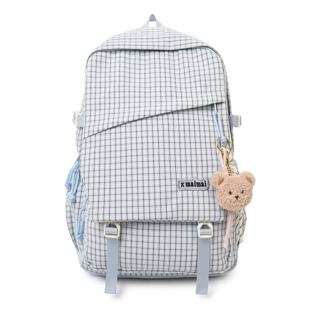 Stylischer Gittermuster-Rucksack Karnz