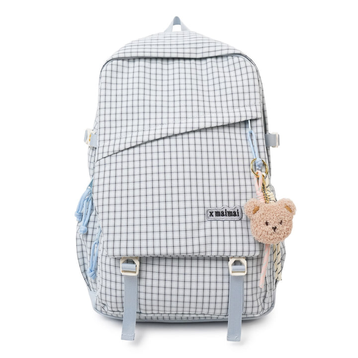 Stylischer Gittermuster-Rucksack Karnz