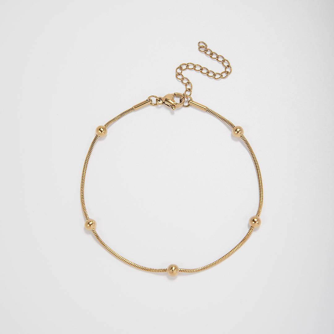 Verstellbares Perlenkette Armband Karnz