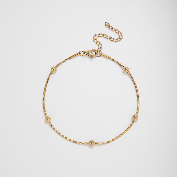 Verstellbares Perlenkette Armband Karnz
