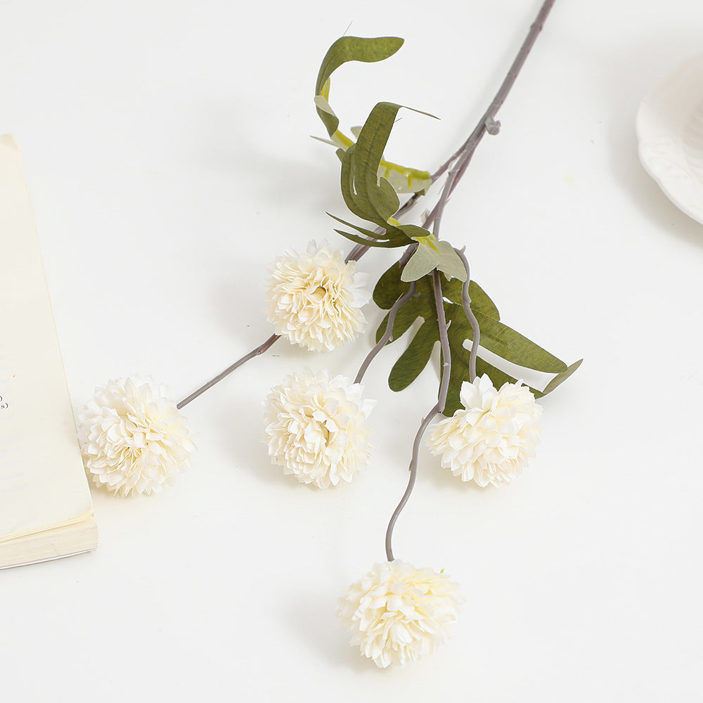 Künstlicher Blütenzweig mit detailreichen Blüten Karnz