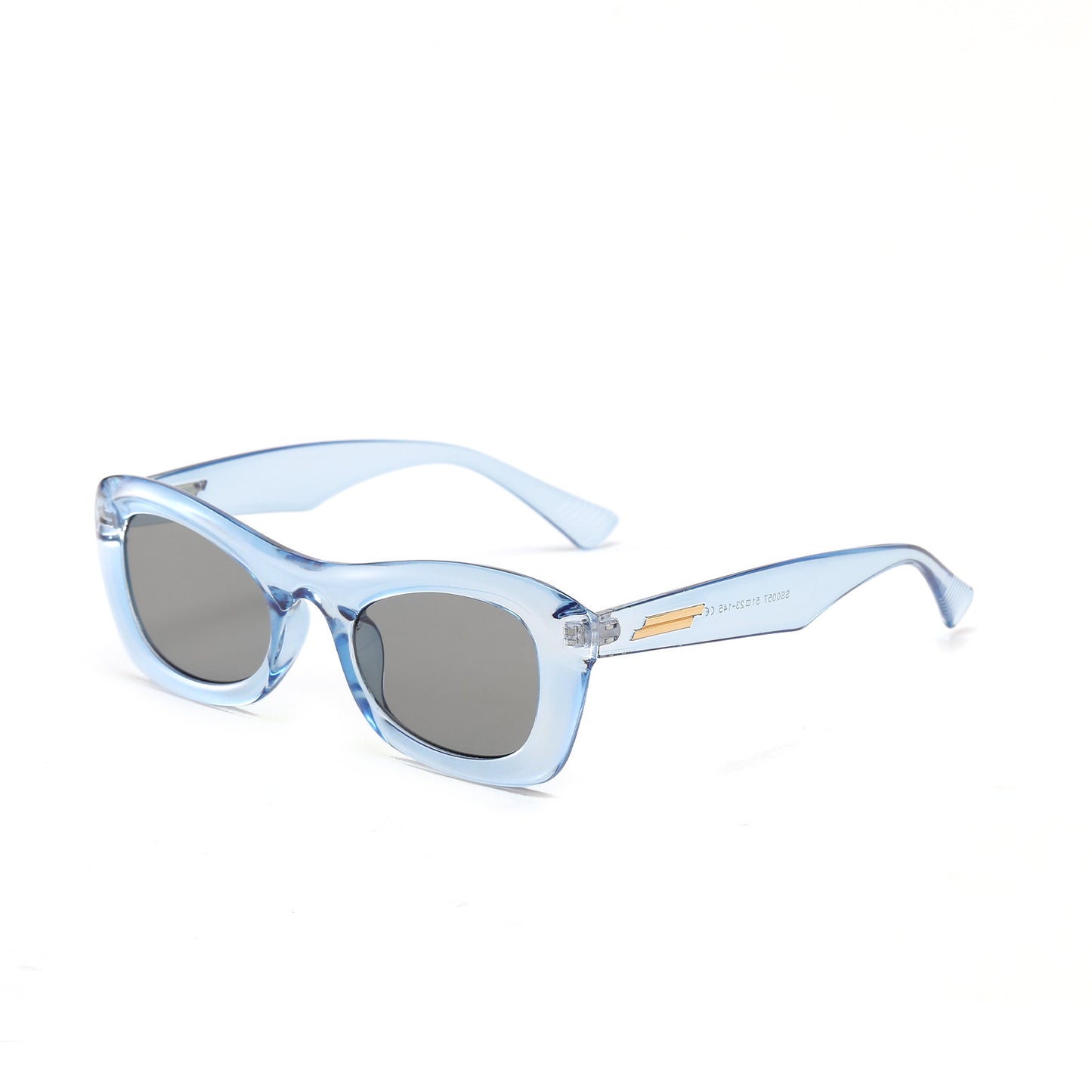 Damen stylische Sonnenbrille im angesagten Geometrie-Design Karnz
