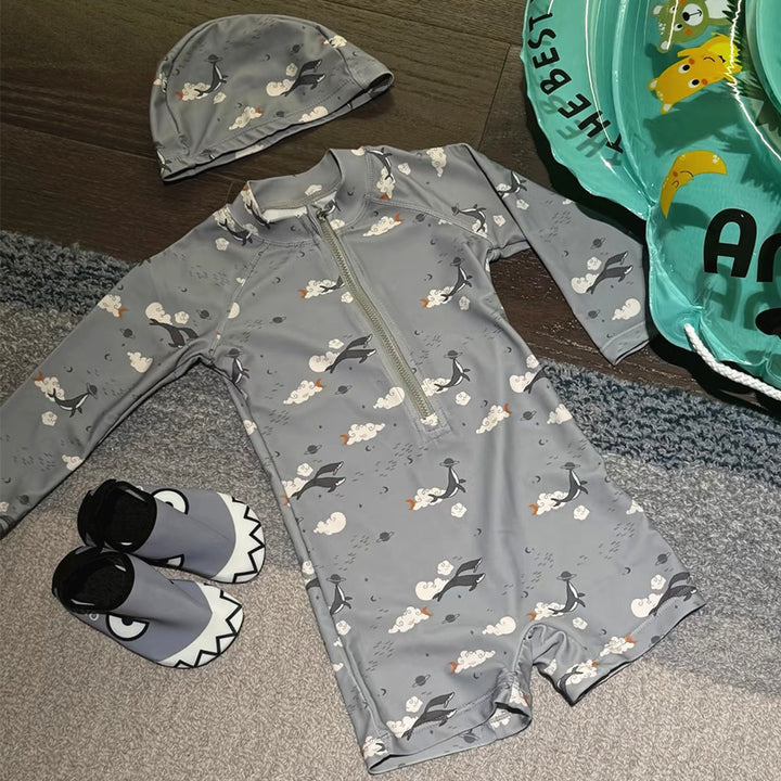 UV-Schutz Badeanzug-Set Karnz