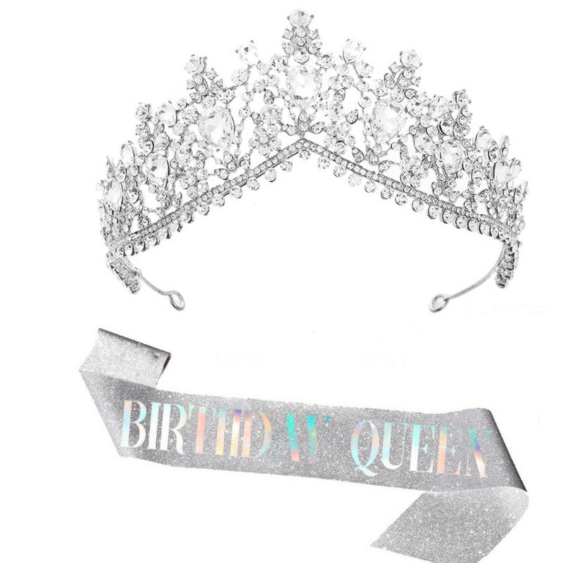 Damen Krone und Sash-Set Karnz