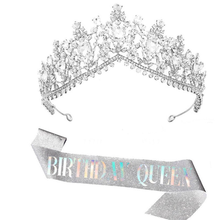 Damen Krone und Sash-Set Karnz