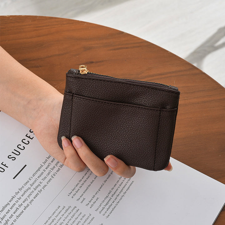 Premium strukturiertes Leder Kartenetui Karnz