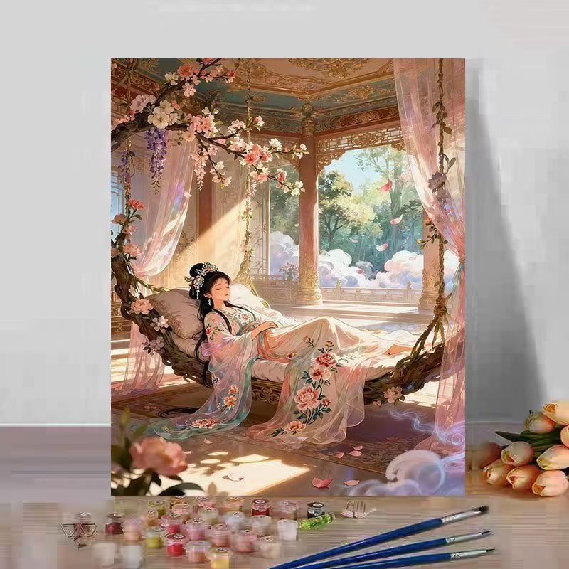 Fantasy Landschaft Malen nach Zahlen Kunstset Karnz