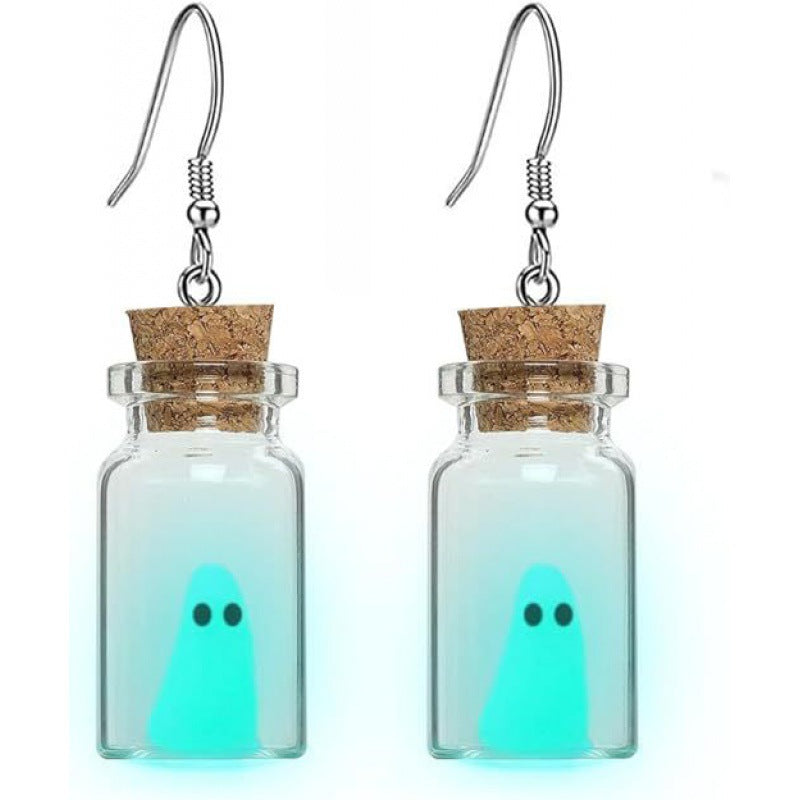 Ghost-In-A-Jar Dangle Ohrringe Karnz
