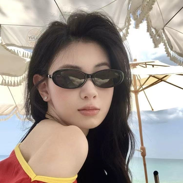 Damen Cat-Eye Sonnenbrille mit modernem Schildkrötenmuster Karnz