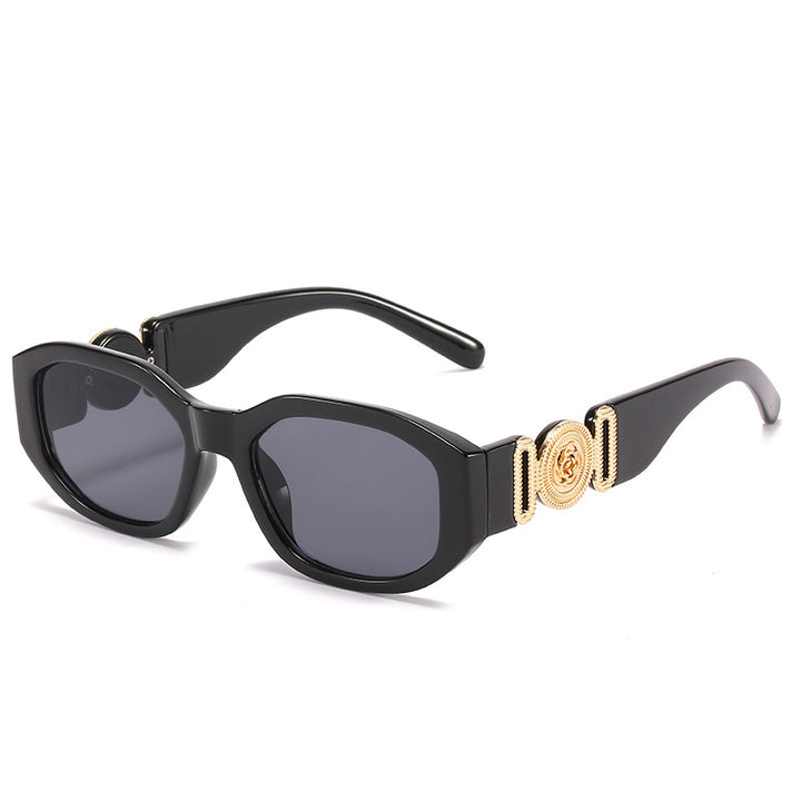 Statement Übergröße Geometrische Sonnenbrille Karnz