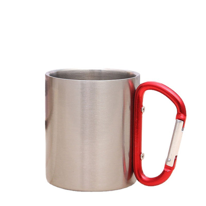 Herren Multifunktionale Edelstahl Camping-Tasse Karnz