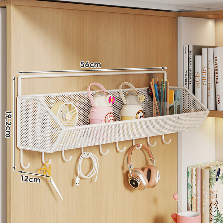 Clip-On Mesh Schrankrand Aufbewahrungskorb Organizer