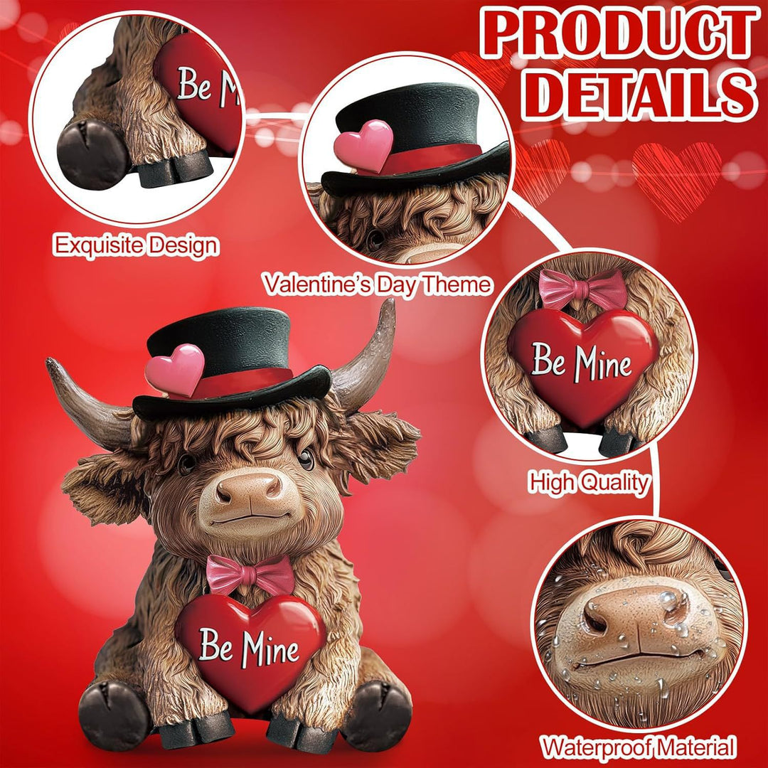 Dekorative Highlandrind-Duo Karnz