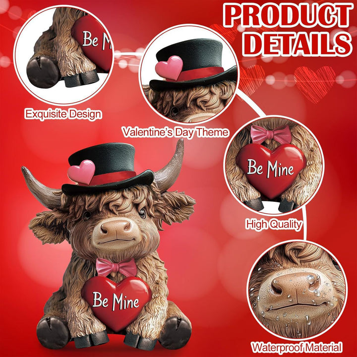 Dekorative Highlandrind-Duo Karnz