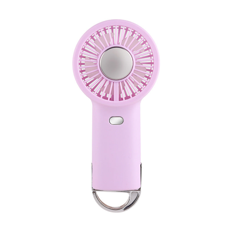 Damen Tragbarer Mini Ventilator mit Wiederaufladbarem Akku Karnz