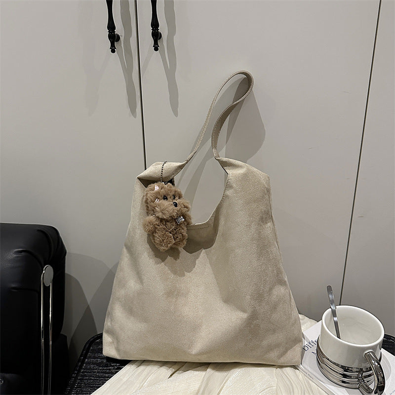 Wildleder Slouchy Hobo Bag Karnz