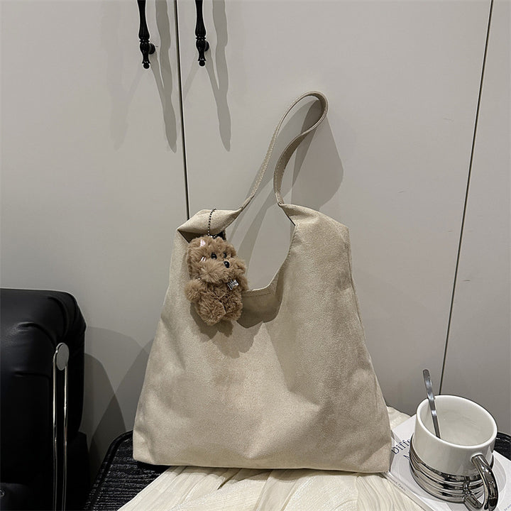 Wildleder Slouchy Hobo Bag Karnz