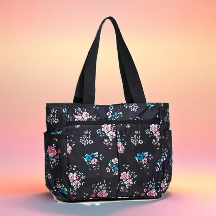 Stylische gestreifte Mehrfach-Tasche Karnz