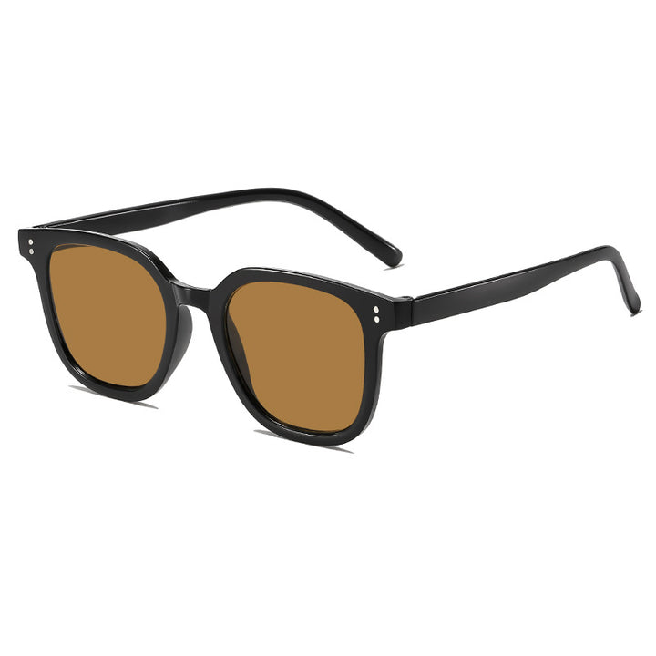 Stylische Retro Quadrat Sonnenbrille Karnz