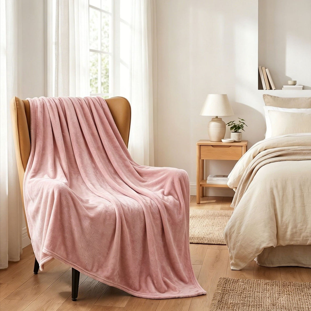 Vielseitige Plüschdecke