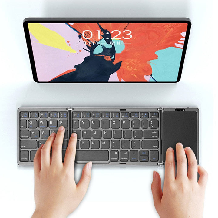 Faltbare Touchpad Wireless Tastatur Karnz