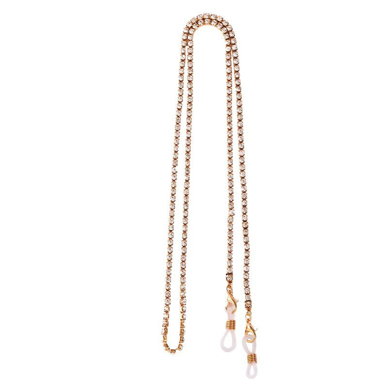 Rhinestone Brillenhalterkette Karnz