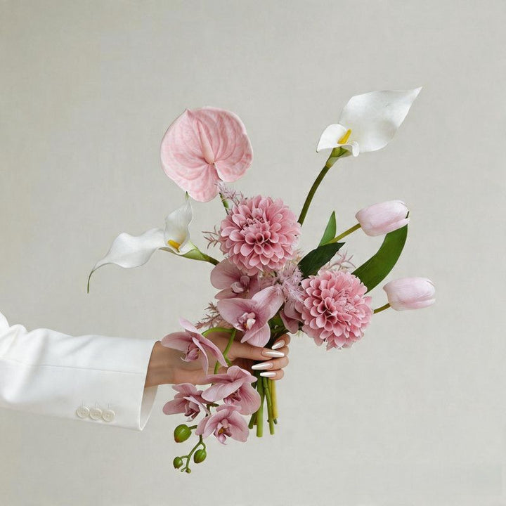 Elegante Synthetische Blumenstrauß